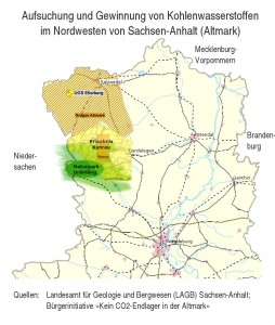 Karte Raumsituation in der Altmark